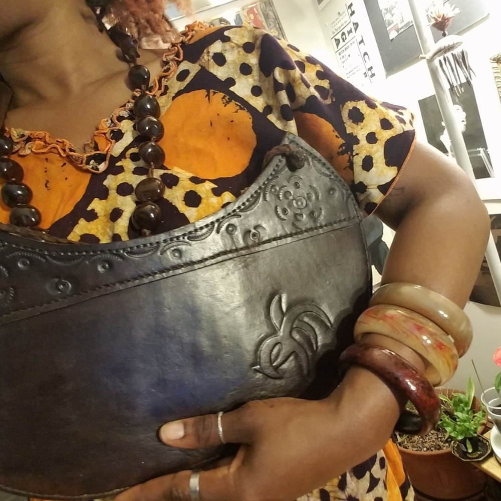 West African Leather Bag